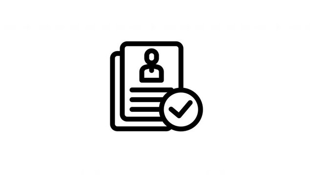 verified animated icon