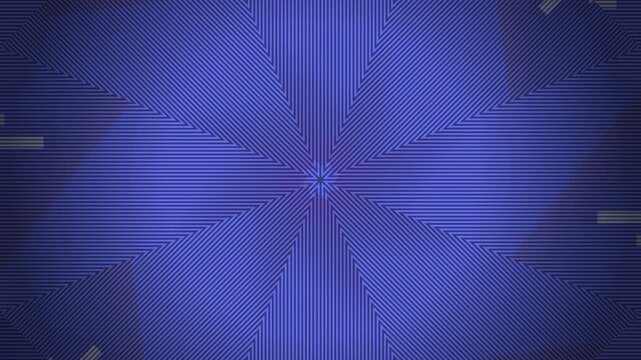 Blue Pixelated Background with Radial Pattern.