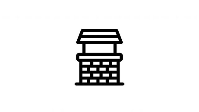 well animated icon