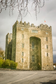Bunratty Castle in Folk Park, County Clare, Ireland