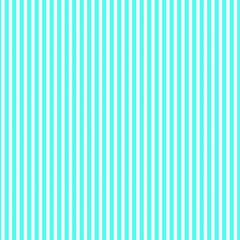 Cool cyan and white vertical stripes pattern. Seamless turquoise nautical background for beach themes, summer travel, and fresh aquatic designs. Clean parallel lines texture.