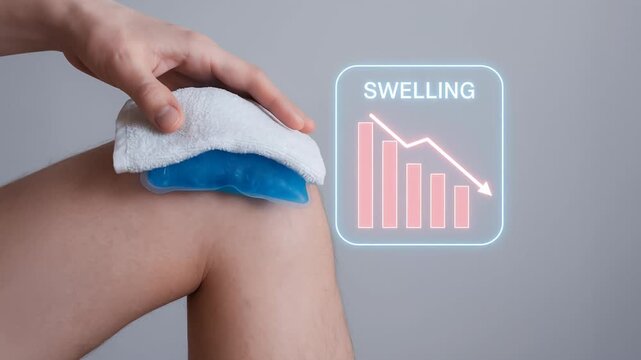 Cold therapy knee swelling rehab return sport meniscus acl physical therapy care relief cold pack injury recovery physical therapy for knee meniscus