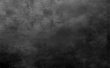 Obraz premium Dark Concrete Wall with Vignette photo. A close-up of a concrete surface showing rough variations in texture.