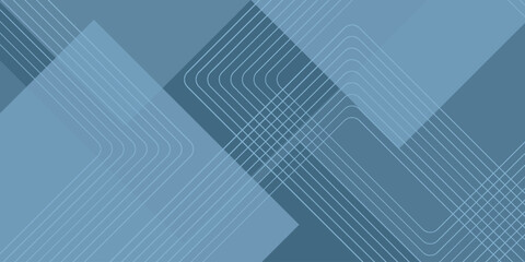 Abstract background with dynamic and modern overlapping gradient geometric design. Minimalist design with glowing square lines.