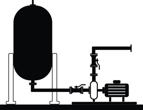 Water pressure booster pump system