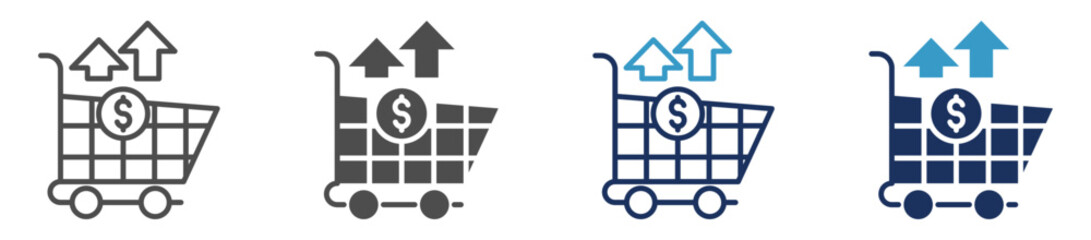 up selling multi purpose icon set © miftahul