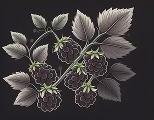 blackberry bramble styles tangled blackberry bramble with sharp thorns minimal design first in line style with thin