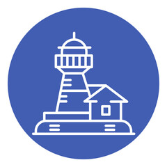 Lighthouse Vector Icon