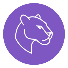 Panthera Vector Icon © SAMDesigning