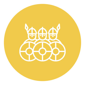 Shieldwall Vector Icon