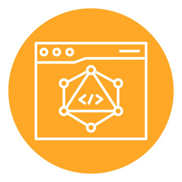 GraphQL Vector Icon