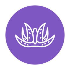 Obraz premium Aloe Vera Vector Icon
