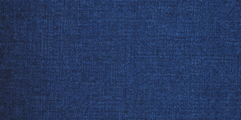 A close up view showcases the textured surface of dark blue denim fabric displaying its woven structure high quality professional detailed