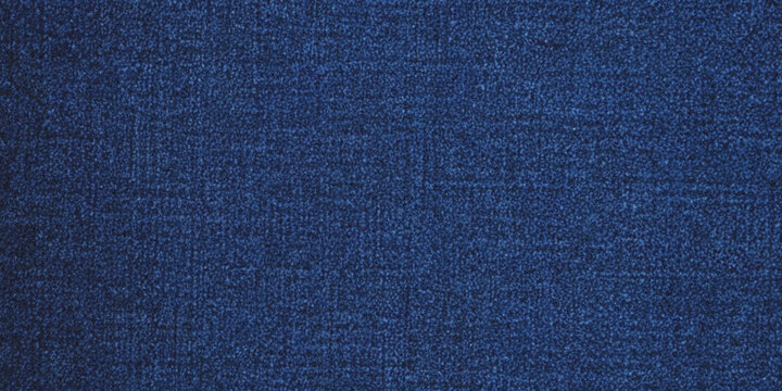 A close up view showcases the textured surface of dark blue denim fabric displaying its woven structure high quality professional detailed