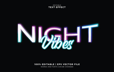 Gradient Text Effect Editable Vector File for Design
