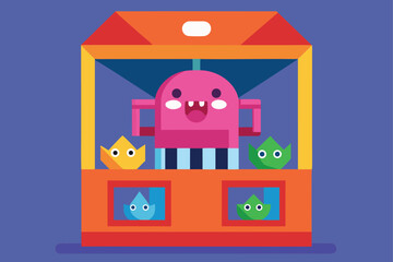 Giant Claw Machine Arcade With Plush Toys