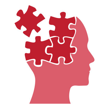Brain Puzzle Illustration