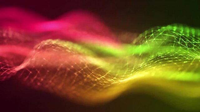 Hypnotic Seamless Loop Emphasize the perfectly repeatable nature of the animation, designed for continuous background playback without a visible seam.