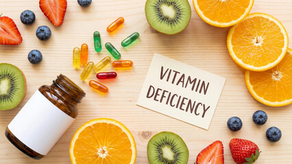 Nutritional inadequacy diagnosis highlighting supplementation solutions for dietary health education, wellness counseling, and preventive nutrition programs addressing micronutrient optimization needs