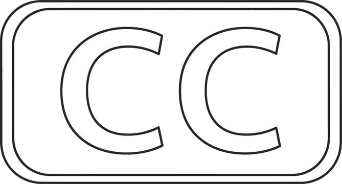 Credit Card Logo Simple Design Element.