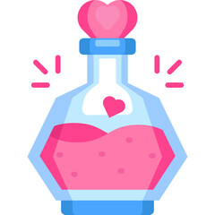 Love Potion Flat Icon