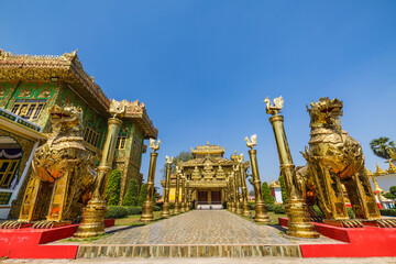 Wat Thai Wattanaram is a  beautiful buddhist temple in Mae Sot District, Tak province, on the Thai-Myanmar border.