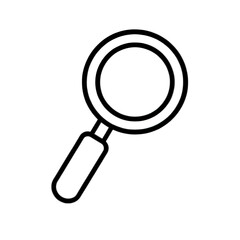 Magnifying Glass Vector Icon