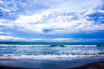 Fototapeta premium sea ​​and sky in Argentina