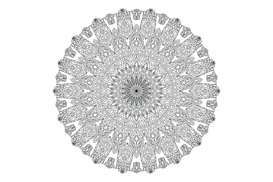 Mandala Design with Beautiful work