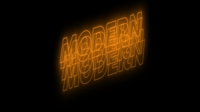 Kinetic Neon Title 29 - Animated Glowing Typography, Neon Text Effects and Dynamic Motion Graphics for Social Media, Promos and Modern Video Projects