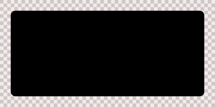 Rounded Rectangle Background Vector for Modern UI Design and Web Interfaces