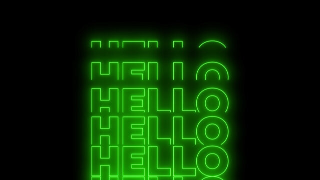 Kinetic Neon Title 92 - Animated Glowing Typography, Neon Text Effects and Dynamic Motion Graphics for Social Media, Promos and Modern Video Projects