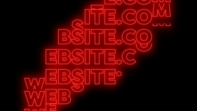 Kinetic Neon Title 109 - Animated Glowing Typography, Neon Text Effects and Dynamic Motion Graphics for Social Media, Promos and Modern Video Projects