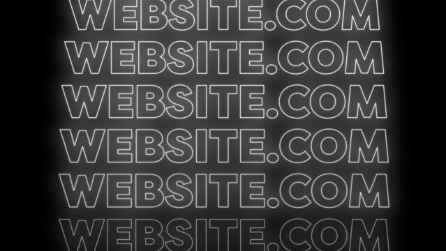 Kinetic Neon Title 108 - Animated Glowing Typography, Neon Text Effects and Dynamic Motion Graphics for Social Media, Promos and Modern Video Projects