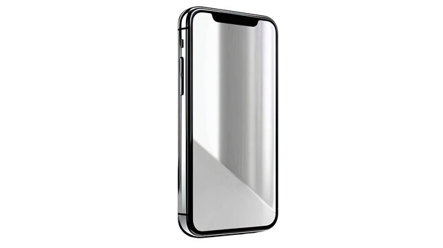 Sleek Smartphone: A modern smartphone showcases its minimalist design and technology.