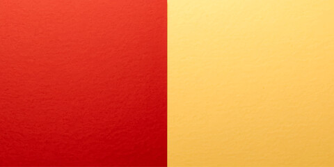 Fototapeta premium A vintage red and yellow paper texture background featuring an Italian flag pattern with a grunge surface and old linen fabric design