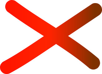 Obraz premium red cross