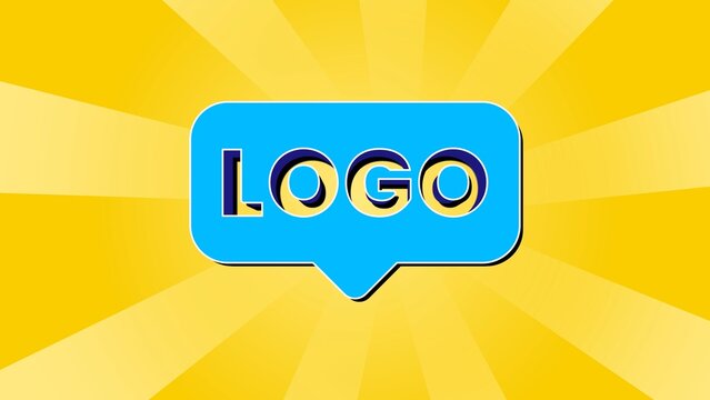 Comic Bright Logo Reveal