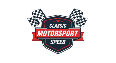 Classic Motorsport Speed Racing Logo. © Kurs