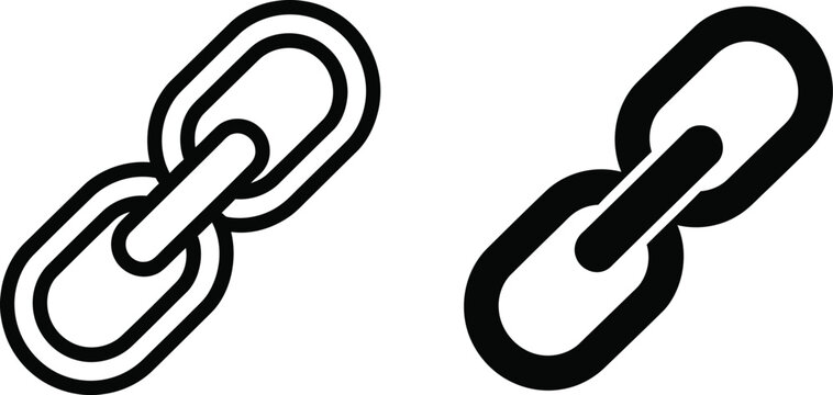 Chain Links Icons