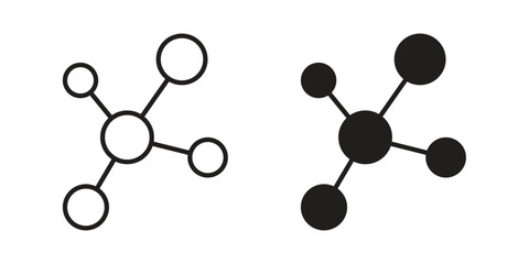 Network icon illustrations. Pack of vector icons for ui ux © Hunt