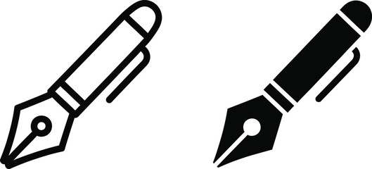 Fountain Pen Nibs Writing Instruments © MDABDUS