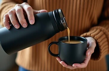 hand holding a cup of coffee