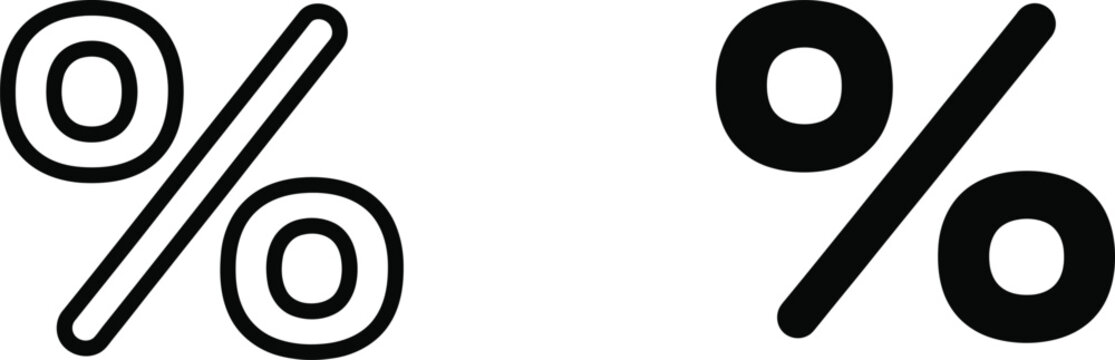 Percent Sign Symbols