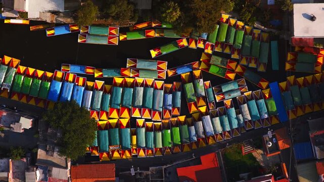 Xochimilco - Mexico City (Birdseye Elevates)