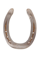 Hufeisen als Glücksbringer und Talisman isoliert als Freisteller über transparentem Hintergrund