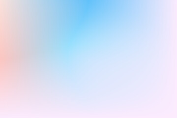 Smooth blend of soft pastel colors creating an abstract gradient background