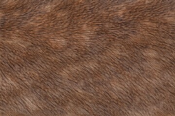 Natural Deer Hide Leather Texture with Copy Space. Close-up buck fur coat detail. Wild reindeer surface design. Realistic deer fur texture background. Detailed animal hide macro. Warm wildlife coat pa
