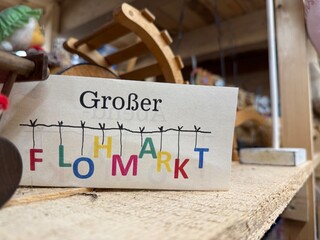 German Flea Market Junk Dealer Shed Full of Forgotten Treasures © Eugen