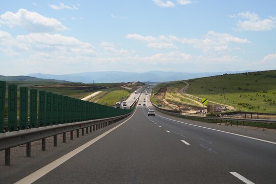 Travel romania transilvania oradea highway across transylvania landscape connecting destinations